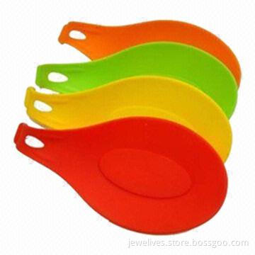 Candy-colored Silicone Kitchen Spoons